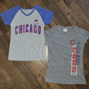 Chicago Cubs T-Shirt Bundle Girls Large